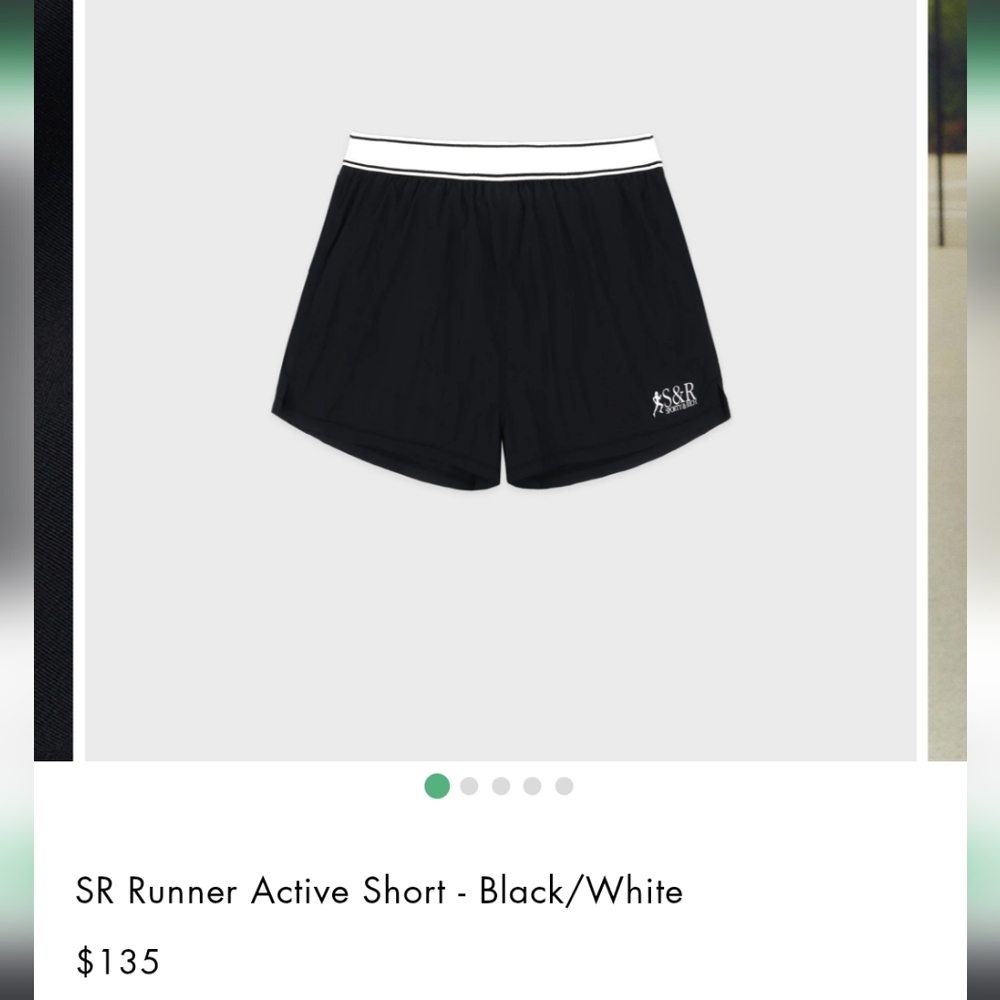 Sporty & Rich Runner Shorts